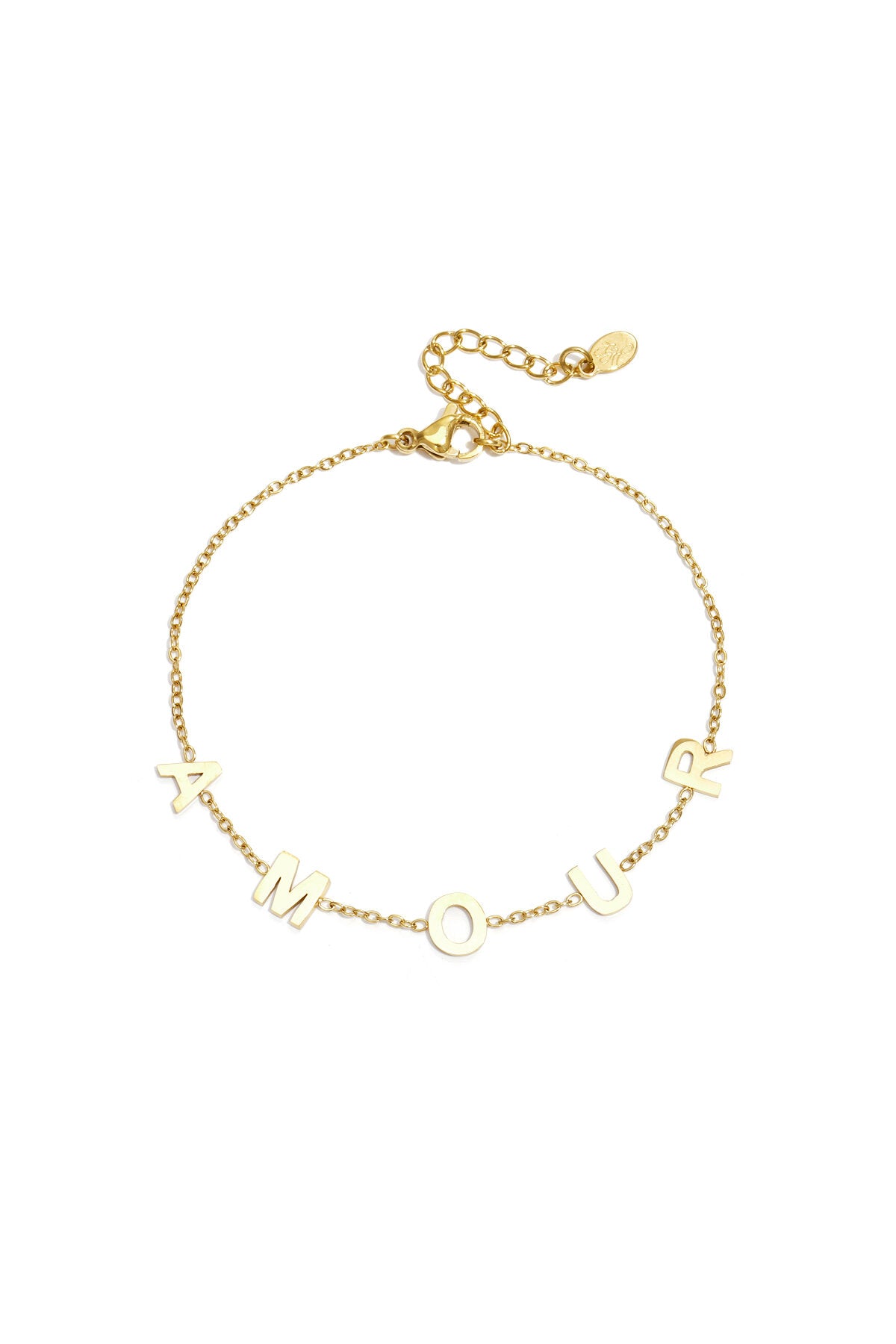 Bracelet amour chunky letters