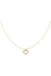 Ketting strass hartje
