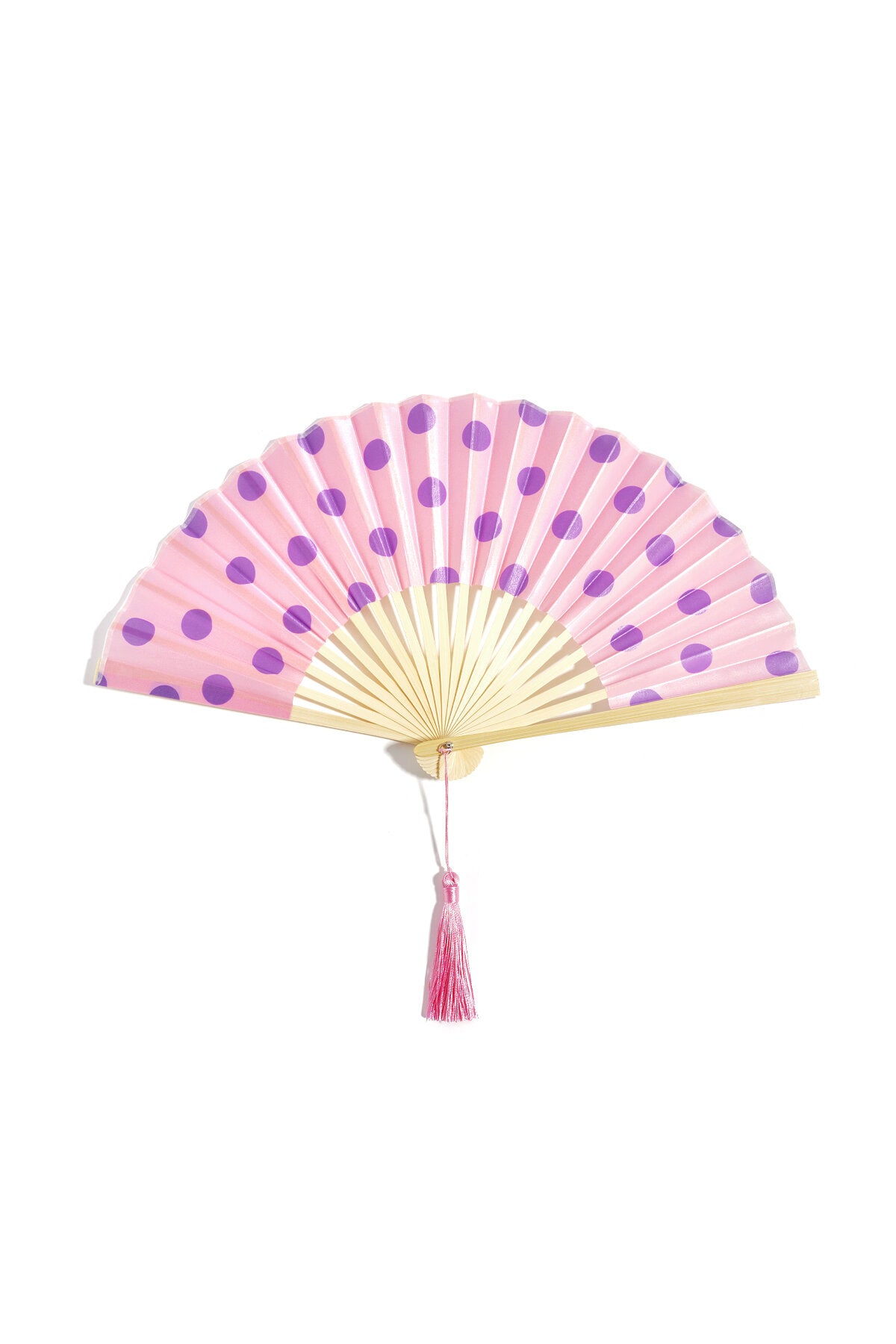 Polka Dot Folding Fan-68