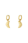 Mini Croissant Earrings