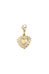 Sieraden bedel hart met oog DIY
