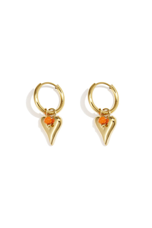 vivid heart earrings
