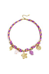 Kettingen met touwhanger, bloemen, vakantie/strand, damessieraden